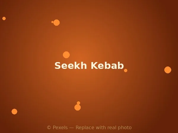 Seekh Kebab